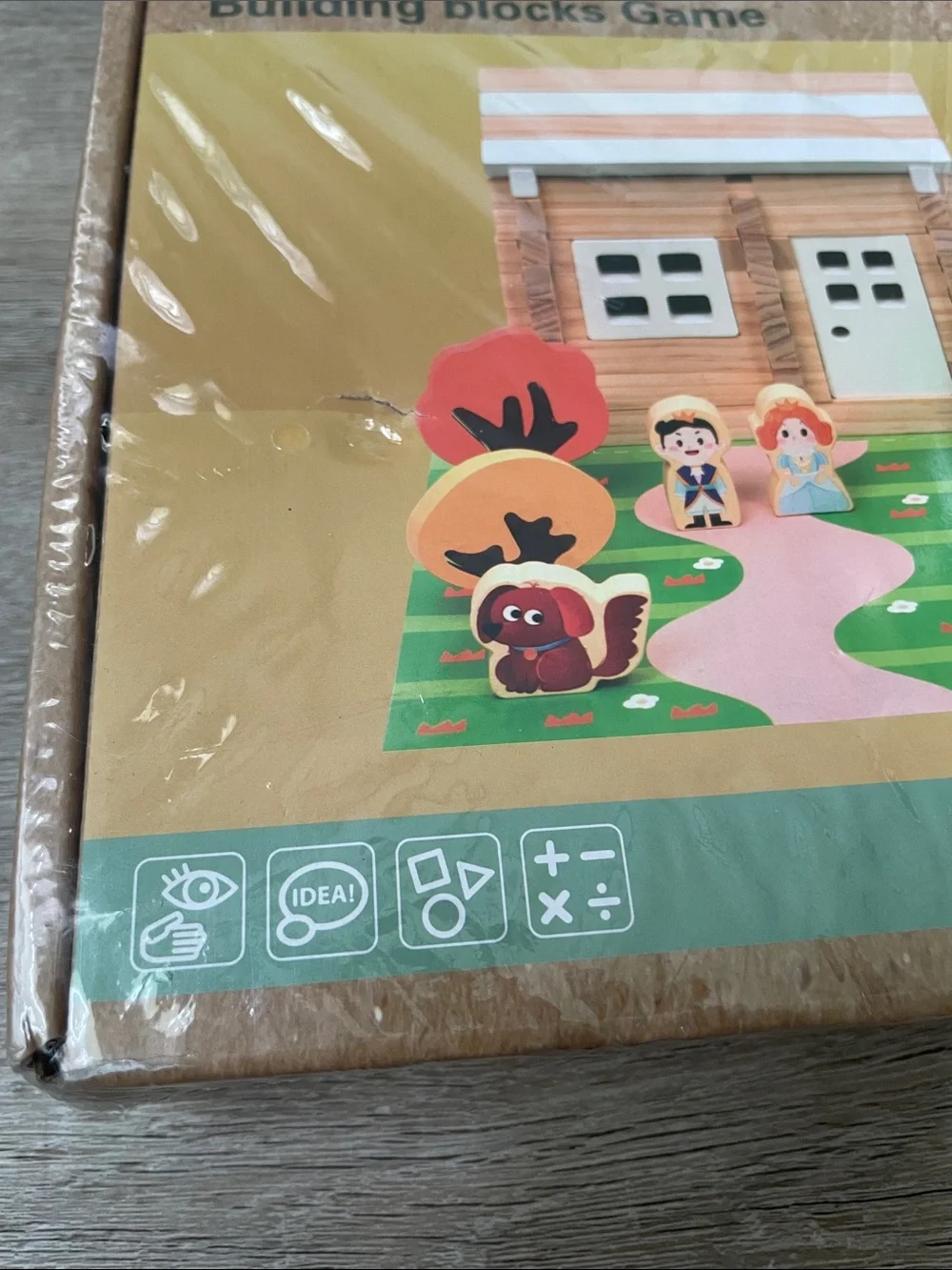 NIB Wooden building blocks